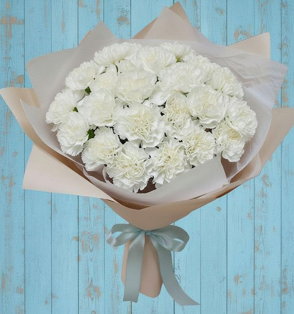 Букет цветов из: Гвоздики в Центральный Тульская область