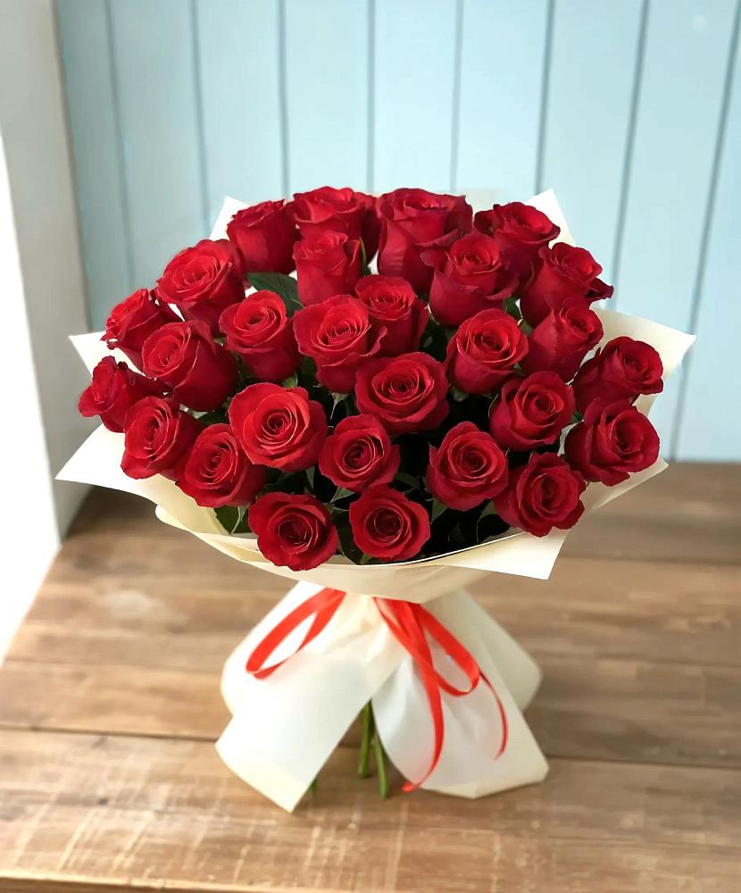 Букет 29 Красных роз в Центральный Тульская область