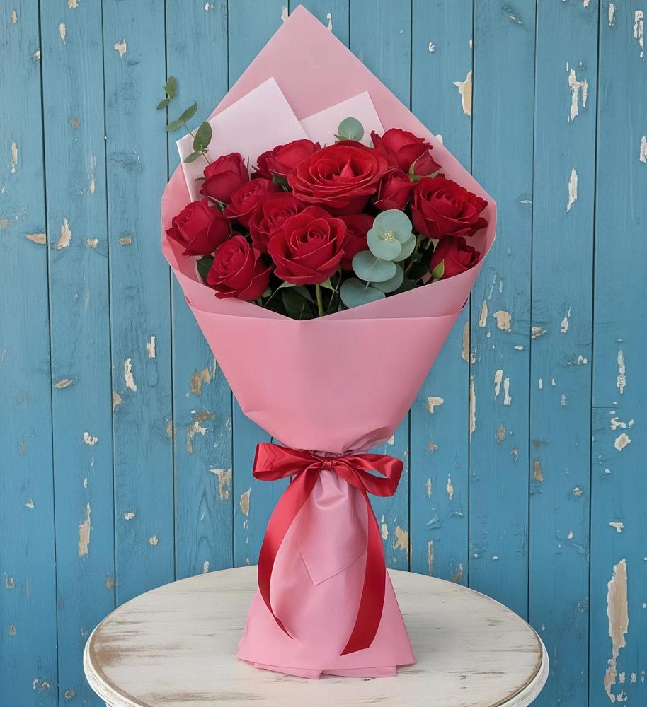 Букет цветов из: Розы в Центральный Тульская область