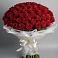 Букет 101 Красная роза Блэк Мэджик в Центральный Тульская область
