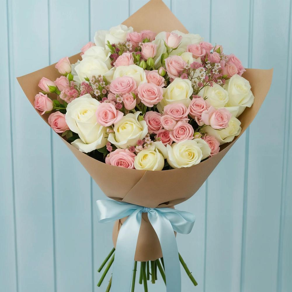 Букет цветов из: Розы в Центральный Тульская область