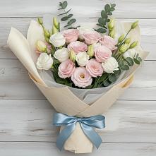 Букет цветов из:  Лизиантусы #REPLACE_PRED# Центральный Тульская область