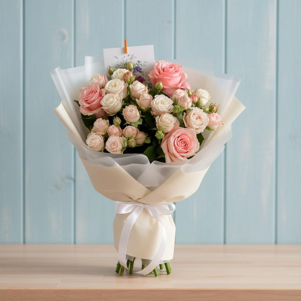 Букет цветов из: Розы в Центральный Тульская область