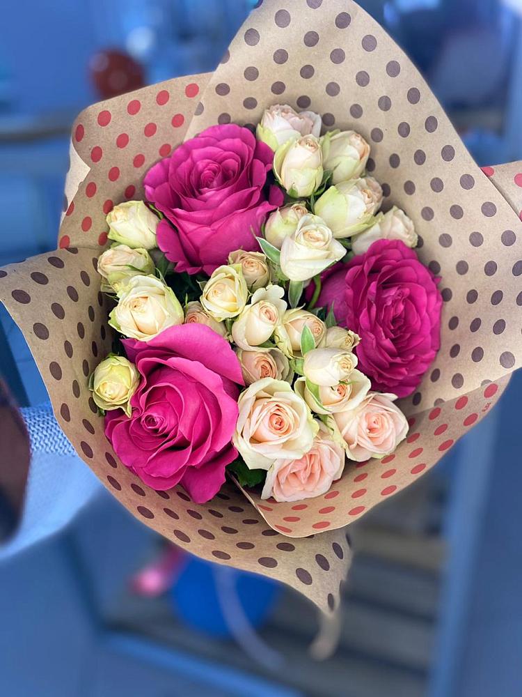 Букет цветов из: Розы в Центральный Тульская область