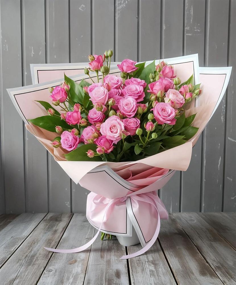 Букет Розовый кустик в Центральный Тульская область