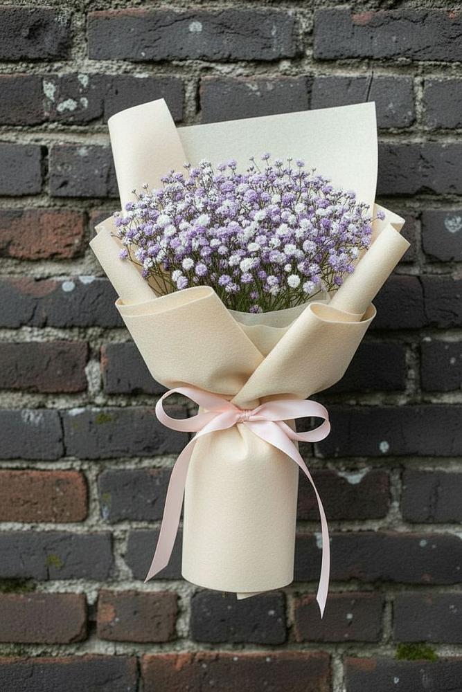 Букет цветов из: Гипсофила в Центральный Тульская область