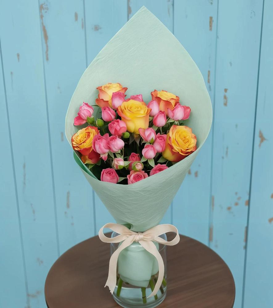 Букет цветов из: Розы в Центральный Тульская область