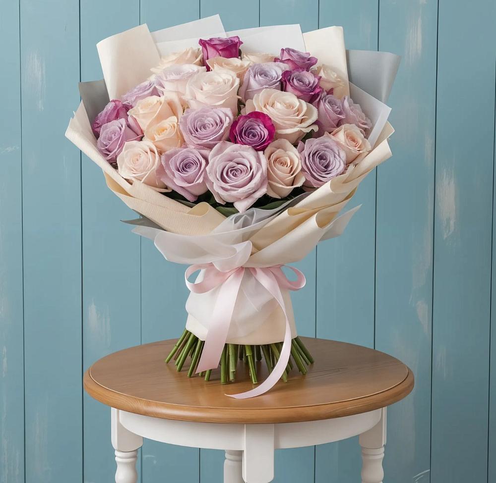 Букет цветов из: Розы в Центральный Тульская область