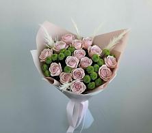 Букет цветов из:  Розы и Хризантемы в Центральный Тульская область