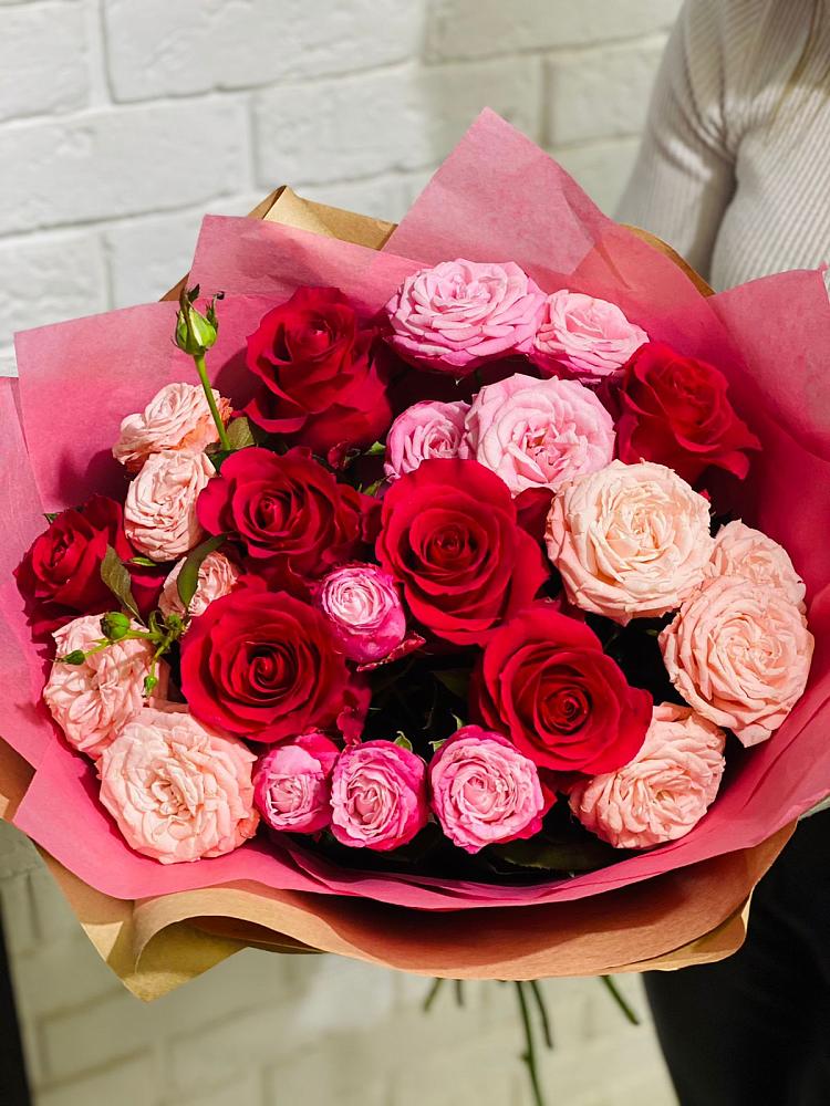 Букет цветов из: Розы в Центральный Тульская область