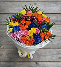 Букет цветов из:  Розы и Хризантемы #REPLACE_PRED# Центральный Тульская область