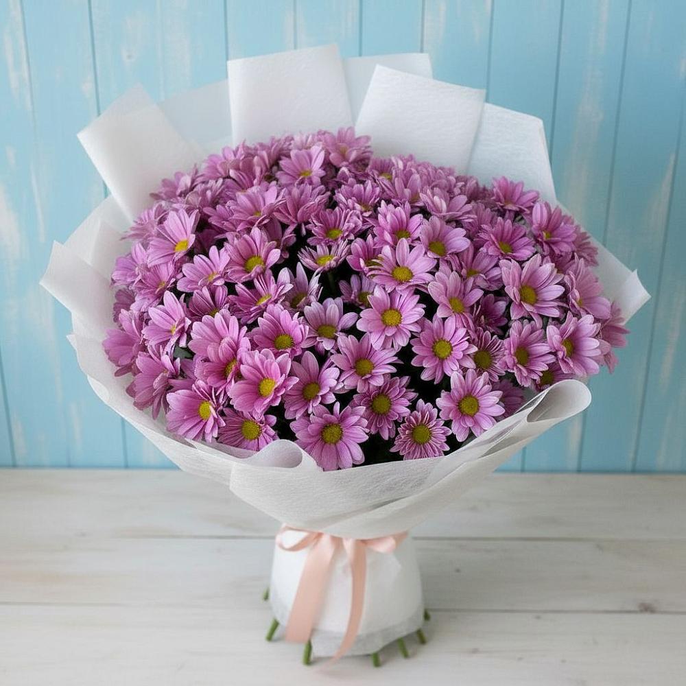 Букет цветов из: Хризантемы в Центральный Тульская область