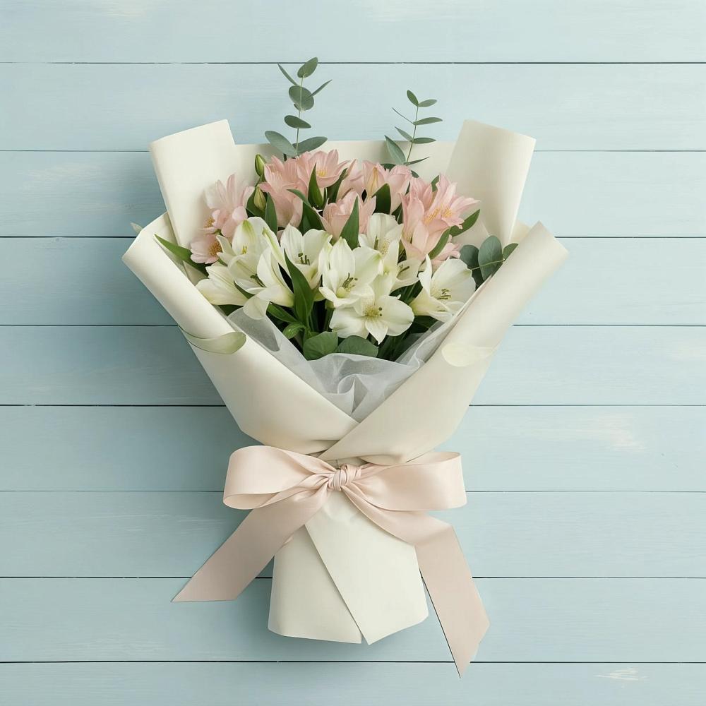 Букет цветов из: Альстромерии в Центральный Тульская область