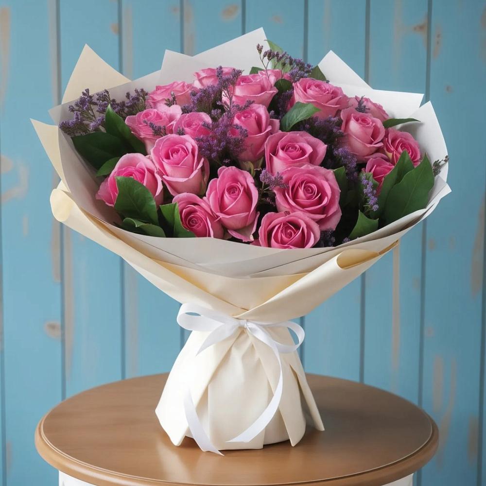 Букет цветов из: Розы в Центральный Тульская область