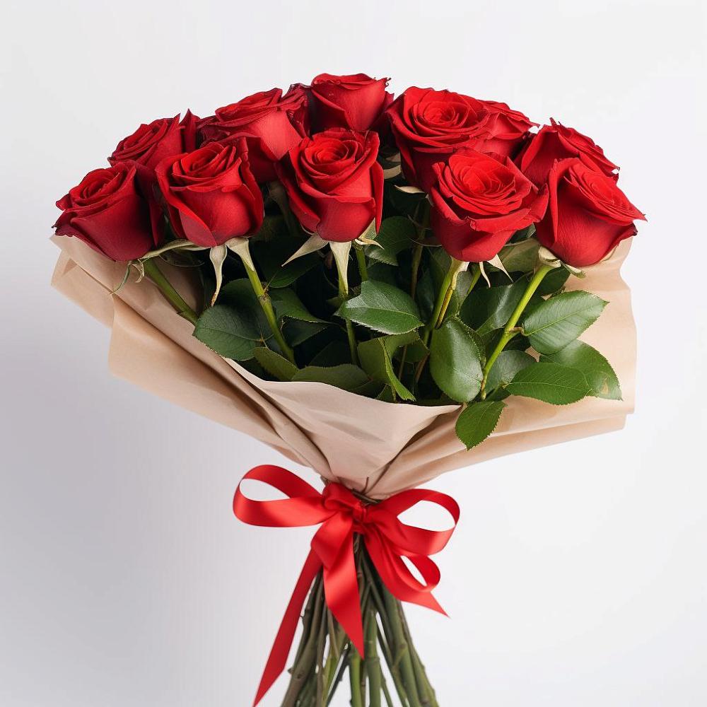 Букет 11 Красных роз Эдлесс Лав в Центральный Тульская область